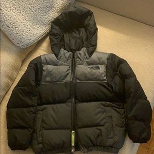 The North face moondoggy reversible coat xxs (5t)